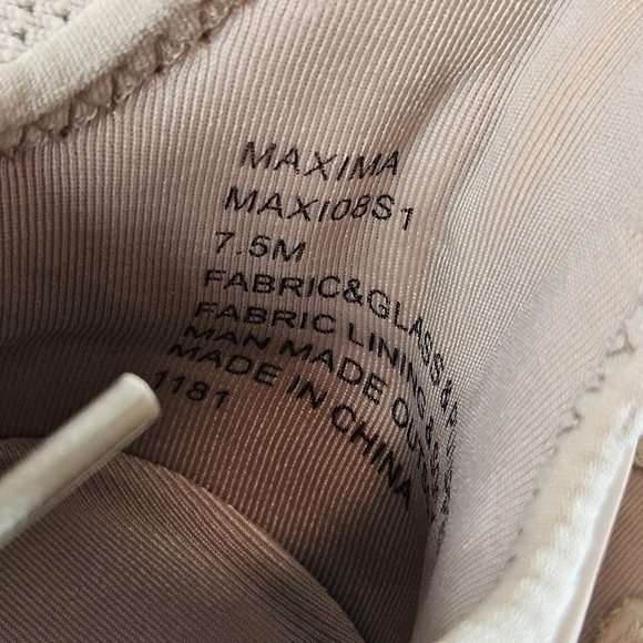 Steve Madden Maxima Rose Gold Lace Up Rhinestone Fashion Sneakers Sz 7.5 - Picture 11 of 14